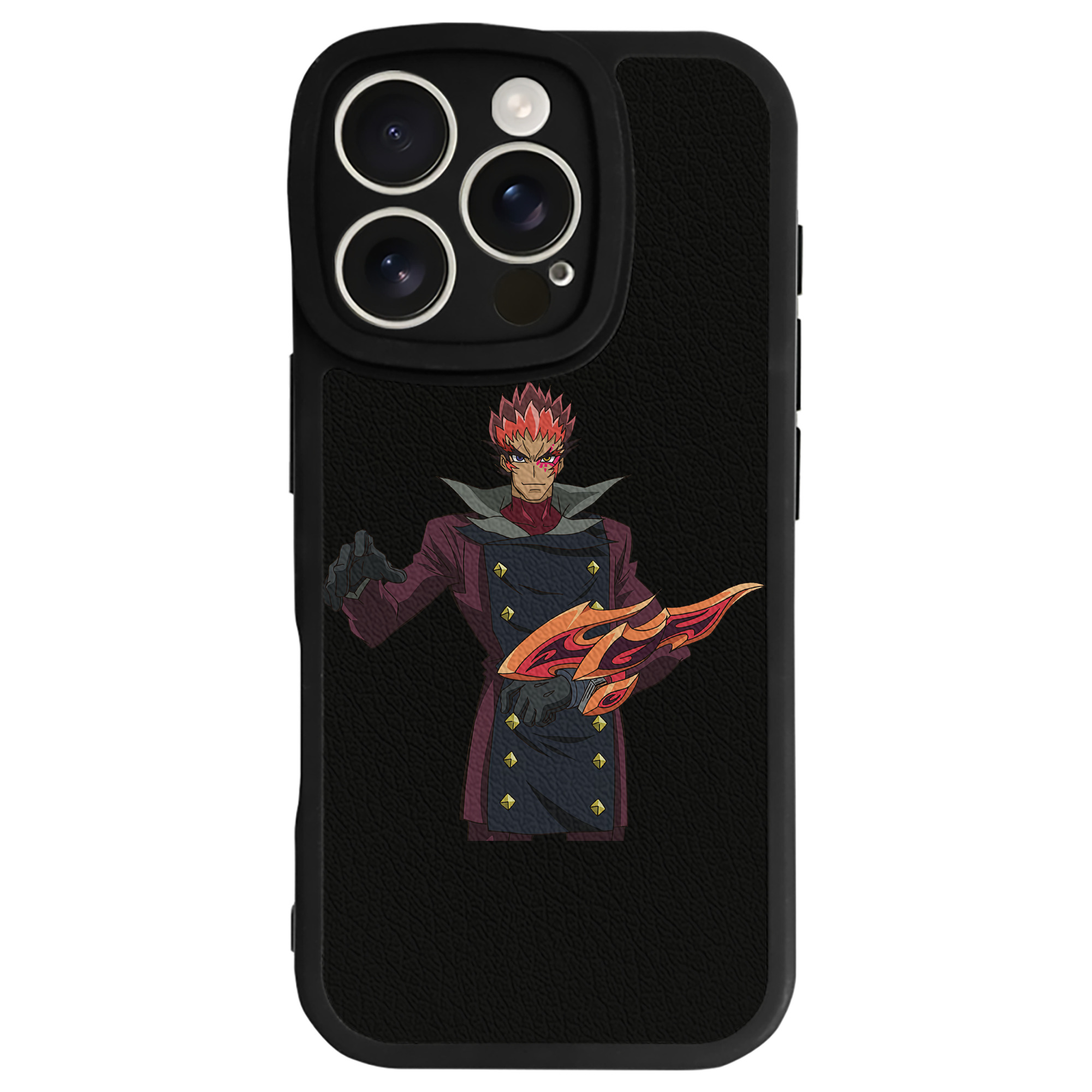 遊☆戯☆王 Yu-Gi-Oh! 【iPhone 16シリーズ対応】シリコンスマホケース（レザー調） 材質：シリコン